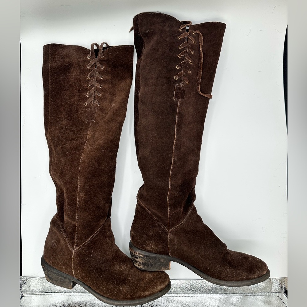 Suede Boots